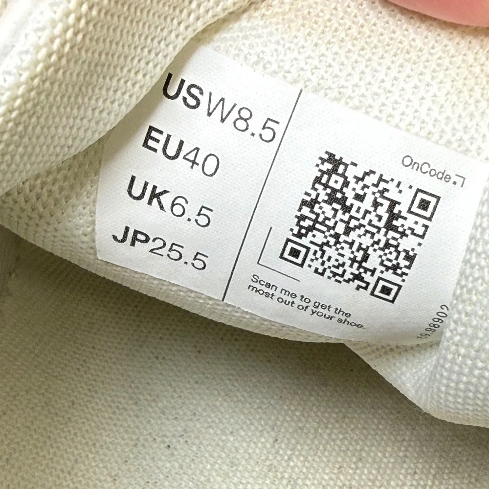 On Cloud 5 Undyed-White Running Shoes Womens 8.5 Sneakers 59.98902